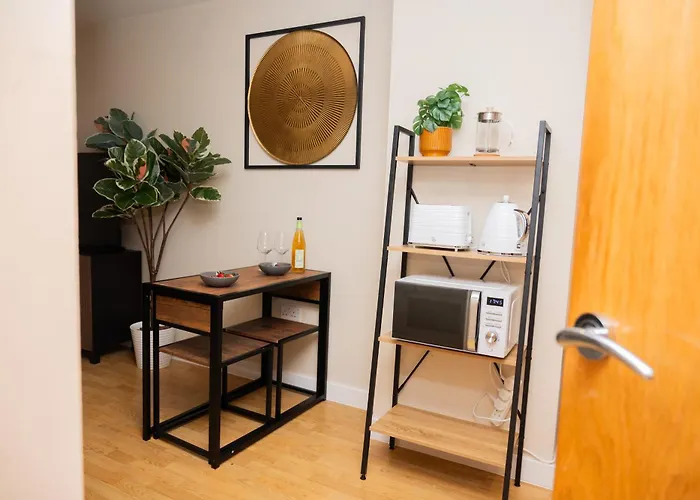 公寓 Modern 2 Bed With Free Parking